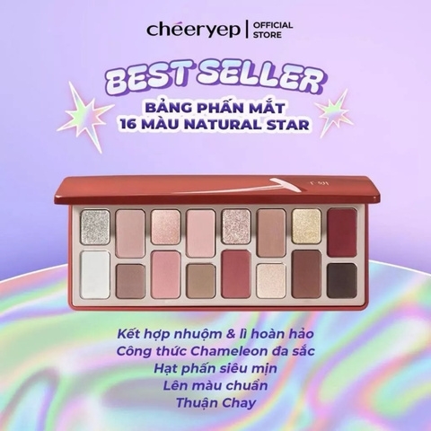 Phấn Mắt 16 Ô Cheeryep Eyeshadow Palette