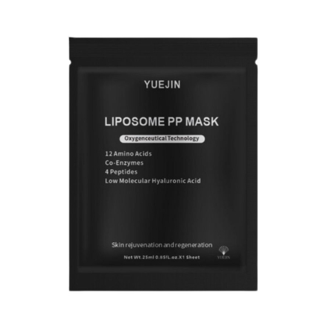 Mặt Nạ Giấy Siêu Phục Hồi Cấp Ẩm Đa Tầng Yuejin Liposome PP Mask 25ml (Đen)