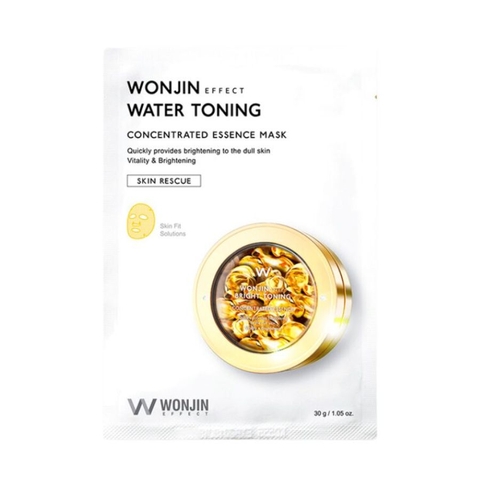Mặt Nạ Giấy Truyền Trắng Chuyên Sâu Wonjin Effect Water Toning Concentrated Essence Mask