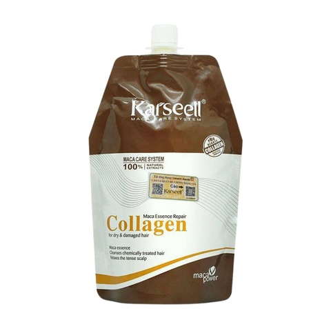 Kem Hấp Ủ Tóc Collagen Karseell Maca Care System