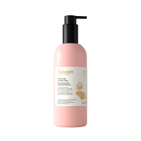 Sữa Rửa Mặt Sen Hậu Giang Cocoon Lotus Soothing Cleanser