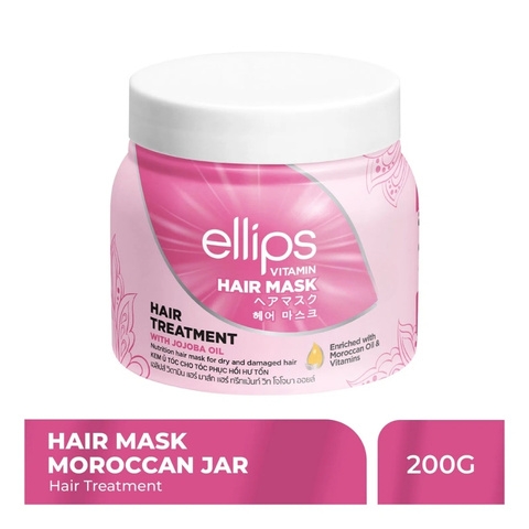 Kem Ủ Tóc Ellips Vitamin Hair Mask 200g (Dạng Hủ)