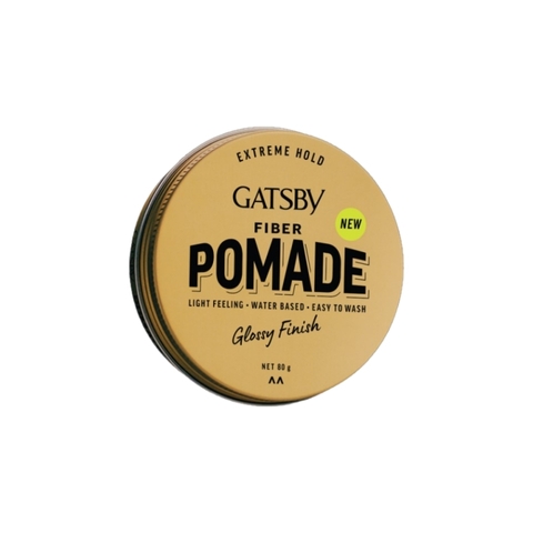 Gel Vuốt Tóc Gatsby Fiber Pomade Glossy Finish 80g