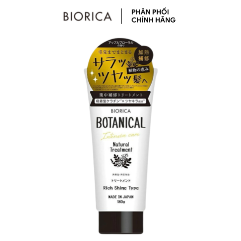 Kem Ủ Tóc Biorica Botanical Rich Shine Type 180g (Nhập Khẩu)