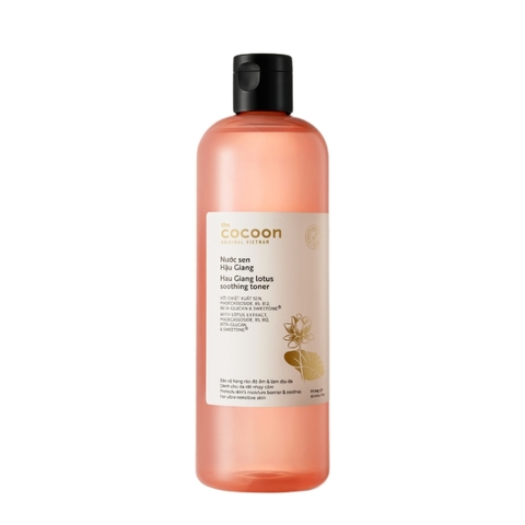 Nước Hoa Hồng Cocoon Sen Hậu Giang Lotus Soothing Toner