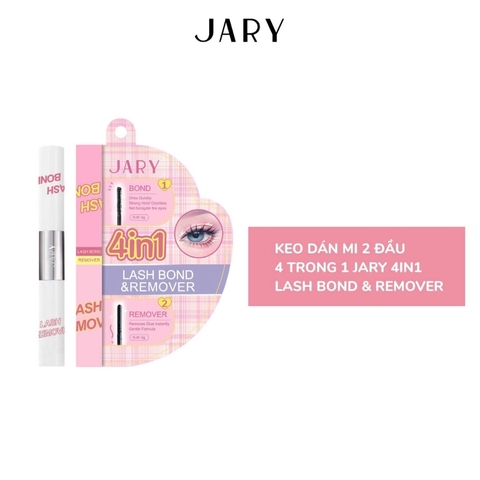 Keo Dán Mi Jary 2 Đầu 4in1 Lash Bond & Remover 4g
