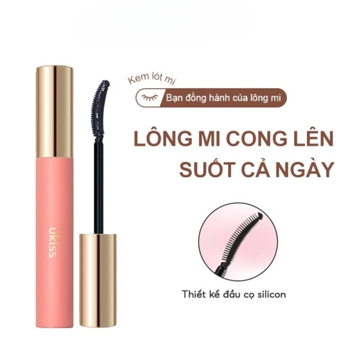Mascara Giúp Cong Lông Mi, Chống Thấm Nước Lâu Trôi Ukiss Fireworks Plum 5g
