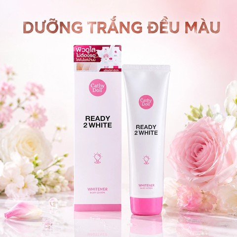 Sữa Dưỡng Thể Trắng Da Cathy Doll Ready 2 White Whitener Body Lotion 150ml