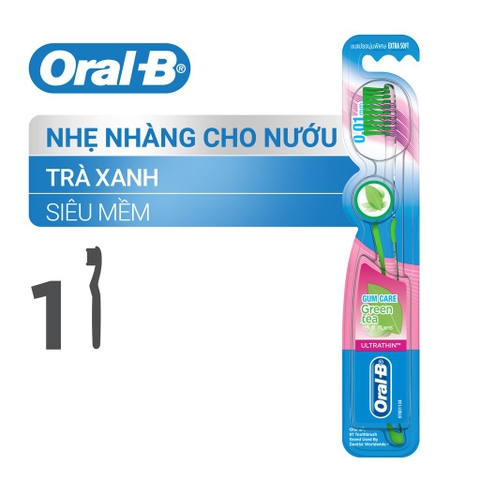 Bàn Chải Đánh Răng Oral B Trà Xanh Gum Care Green Tea