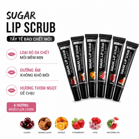 Tẩy Tế Bào Chết Môi Beauty Treats Sugar Lip Scrub 15g