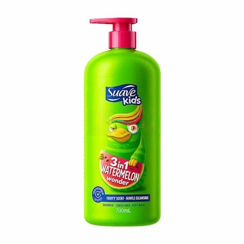 Sữa Tắm Gội Xả Suave Kids 3in1 Watermelon Wonder 700ml (Mẫu Mới)