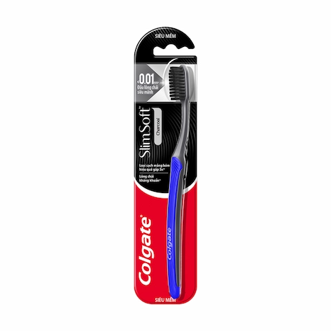 Bàn Chải Đánh Răng Colgate Slimsoft Charcoal 0,01mm
