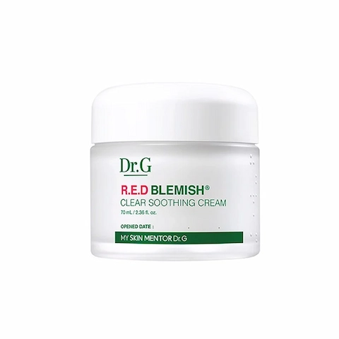 Kem Dưỡng Da Dr.G R.E.D Blemish Clear Soothing Cream (Mẫu Mới) (Nhập Khẩu)
