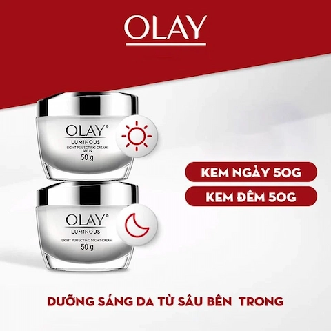 Kem Dưỡng Da Olay Luminous Light Perfecting Cream 50g