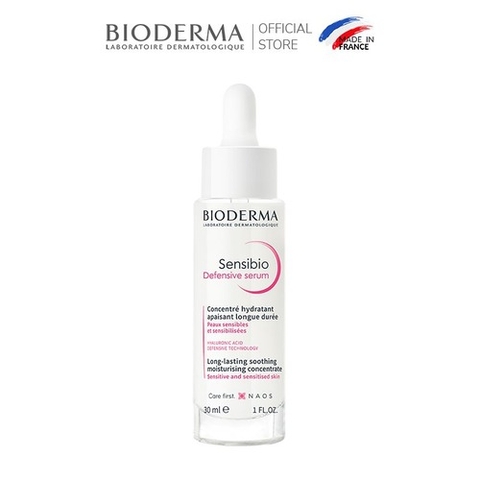 Tinh Chất Dưỡng Ẩm Làm Dịu Cho Da Nhạy Cảm Bioderma Sensibio Defensive Serum 30ml (Nhập Khẩu)