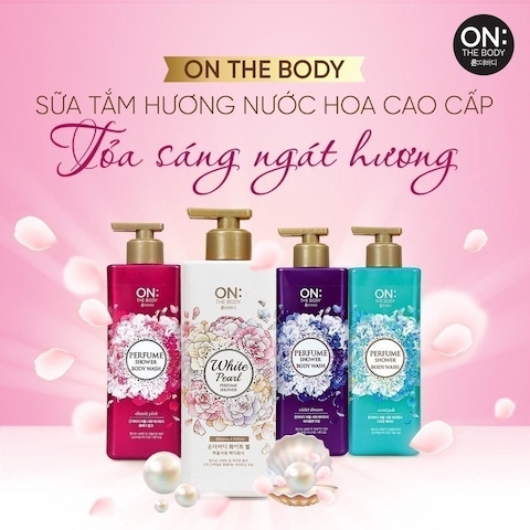 Sữa Tắm On: The Body Perfume Shower Body Wash 500g