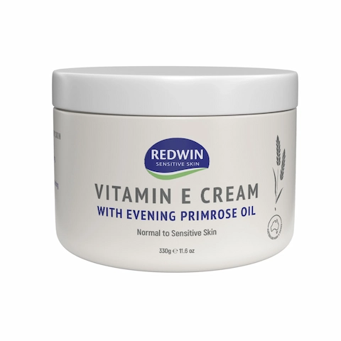 Kem Dưỡng Da Redwin Vitamin E & Tinh Dầu Hoa Anh Thảo 330g (Mẫu Mới) (Nhập Khẩu)