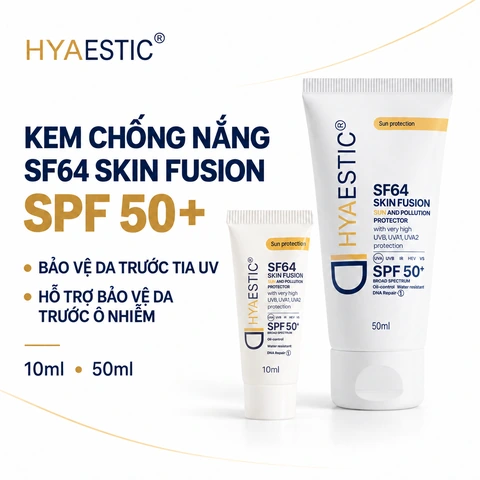 Kem Chống Nắng Hyaestic SF64 Skin Fusion Sun And Pollution Protector SPF50