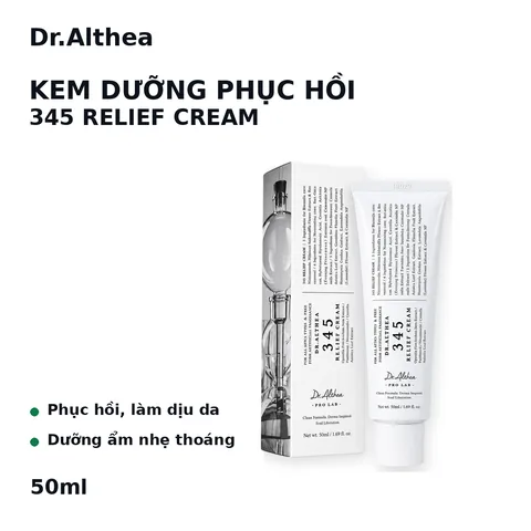 Kem Dưỡng Dr.Althea 345 Phục Hồi Da Relief Cream 50ml