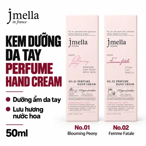 Kem Dưỡng Da Tay Jmella Perfume Hand Cream 50ml