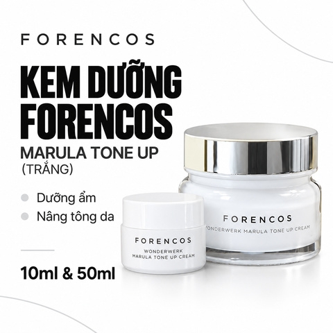 Kem Dưỡng Trắng Da Forencos Wonderwerk Marula Tone Up Cream (Trắng)