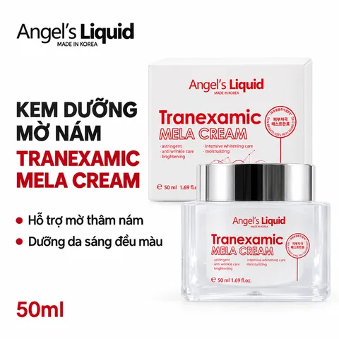 Kem Dưỡng Angel's Liquid Hỗ Trợ Mờ Nám Tranexamic Mela Cream 50ml (Trắng)