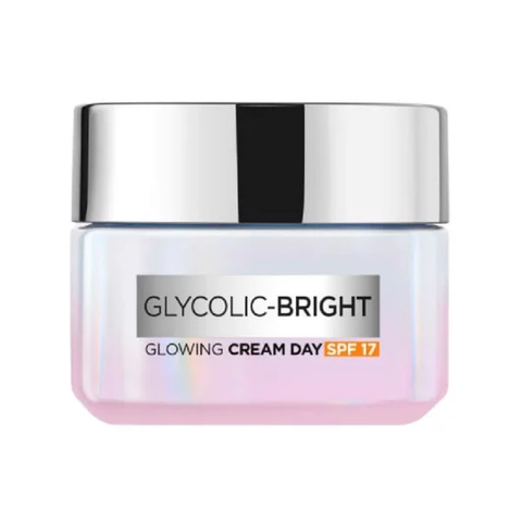 Kem Dưỡng Sáng Da Ban Ngày L'Oreal Glycolic Bright Glowing Cream Day SPF17