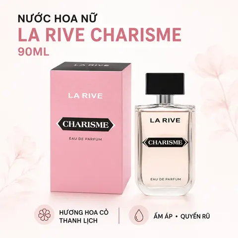 Nước Hoa Nữ La Rive Charisme EDP 90ml