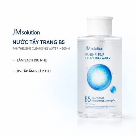 Nước Tẩy Trang JMsolution Panthelene B5 Cleansing Water 500ml