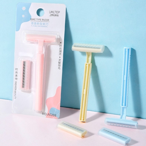 Bộ Dao Cạo Lameila A0208 (1 Dao+1 Lưỡi Thay) (Nhập Khẩu)