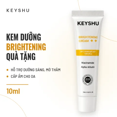 [QT] Kem Dưỡng Keyshu Brightening Cream 10ml