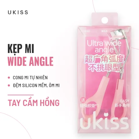Kẹp Mi Giúp Làm Cong Mi Tự Nhiên Ukiss Thick Eyelash Doll Wide Angle Eyelash Curler