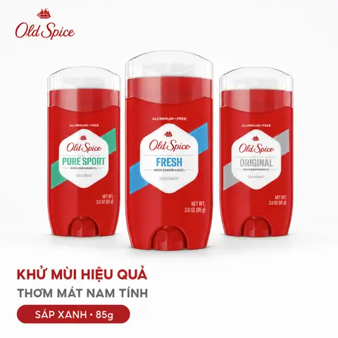 Sáp Khử Mùi Nam Old Spice 85g (Nhập Khẩu) (Sáp Xanh)