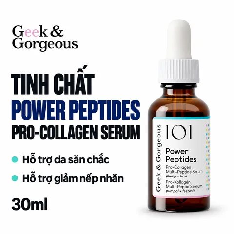 Tinh Chất Geek & Gorgeous 101 Power Peptides Pro-Collagen Serum 30ml