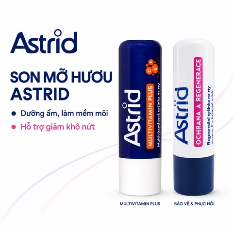 Son Mỡ Hươu Astrid Dưỡng Ẩm, Hỗ Trợ Phục Hồi Môi (Nhập Khẩu)