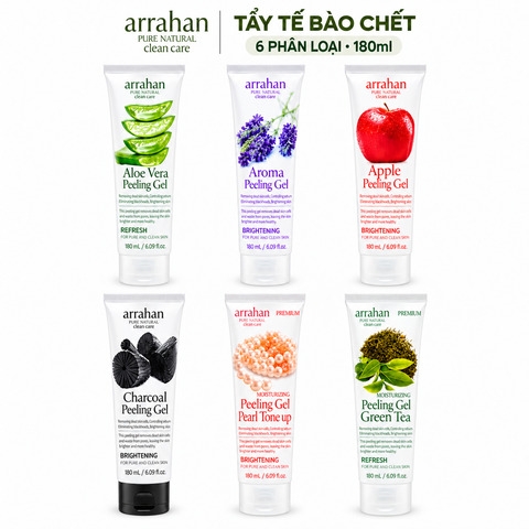Tẩy Tế Bào Chết Mặt Arrahan Pure Natural 180ml