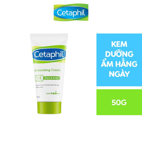 Kem Dưỡng Ẩm Mặt & Toàn Thân Cetaphil Moisturizing Cream 50g