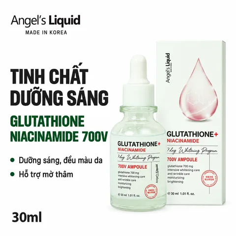 Tinh Chất Angel's Liquid Glutathione Niacinamide 700V Ampoule