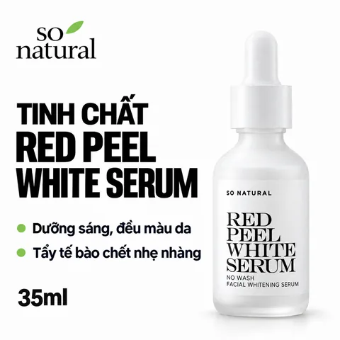 Tinh Chất So Natural Ức Chế Nám Red Peel White 35ml