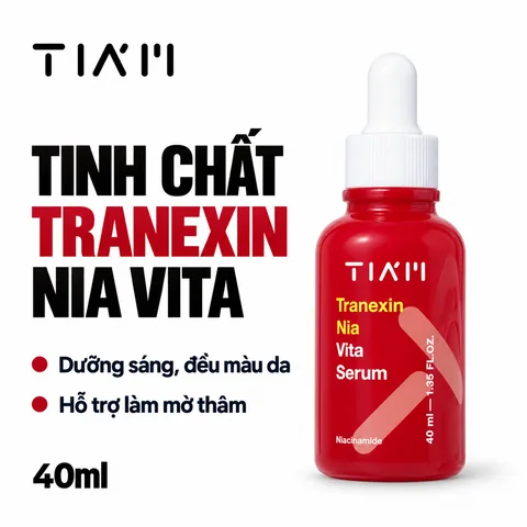 Tinh Chất Dưỡng Trắng Mờ Thâm Nám Tia'm Tranexin Nia Vita 40ml