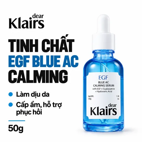 Tinh Chất Klairs EGF Blue AC Calming 50g