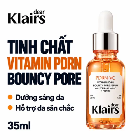 Tinh Chất Klairs Vitamin PDRN Bouncy Pore 35ml