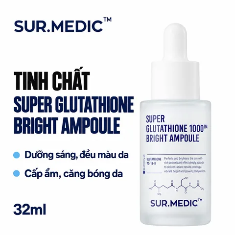 Tinh Chất Sur.Medic Super Glutathione 1000 Bright Ampoule 32ml