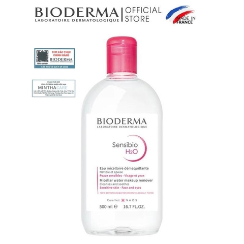 Tẩy Trang Bioderma Cho Da Nhạy Cảm Sensibio H2O (Nhập Khẩu)