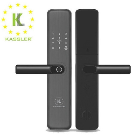 Khóa vân tay Kassler KL-555 có app wifi, chuông cửa