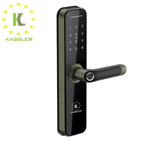 Khóa điện tử Kassler KL-668 Green bronze app wifi, chống nước