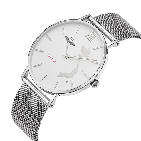 Đồng hồ Nam dây thép không gỉ Sunrise (SRWATCH) VNU2318.1102 LIMITED EDITION