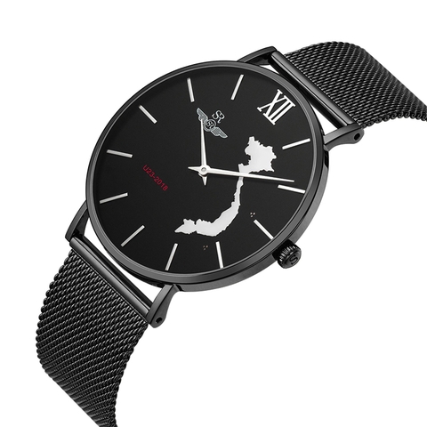 Đồng hồ Nam dây thép không gỉ Sunrise (SRWATCH) VNU2318.1601 LIMITED EDITION