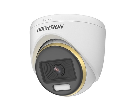 Camera HDTVI ColorVu 2MP HIKVISION DS-2CE70DF3T-PF