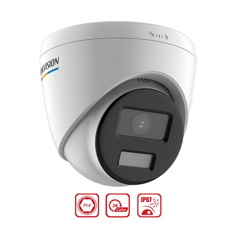 Camera IP tháp pháo 2MP có màu 24/7 DS-2CD1327G2-LUF